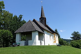 Klicke auf die Grafik für eine vergrößerte Ansicht  Name: 0013_20180602 Radtour Keutschacher Seental &amp; Pörtschach (Filialkirche zum Heiligen Oswald).jpg Ansichten: 1 Größe: 775,8 KB ID: 4499137