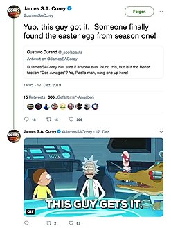 The Expanse Simpsons Reference