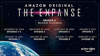 The Expanse S5 Schedule